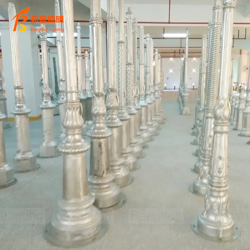 Customized Aluminum LED Garden Light European Style IP66 Waterproof for Park Pole Pillar Post Square Conical Octagonal Pathway
