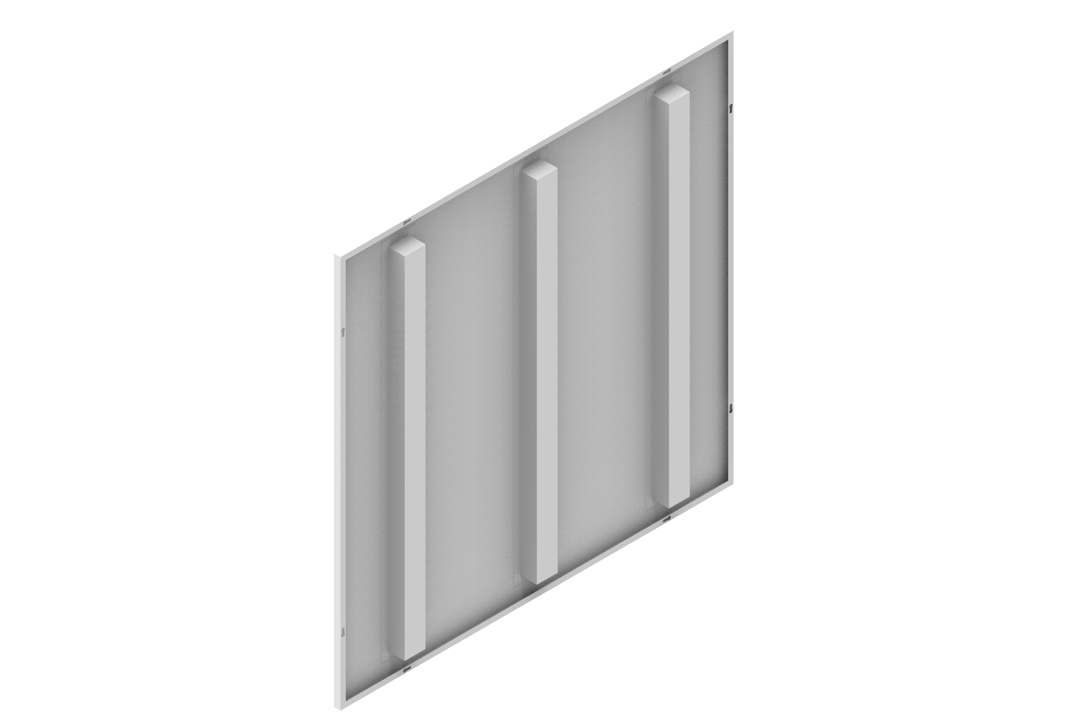 New Arrival Wholesale square ultra Thin 40W Aluminum Grid 60x60cm Flickering Free Panel Light Led