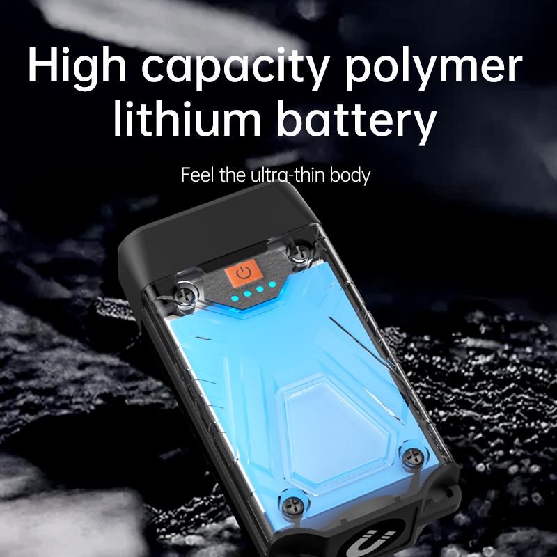 High Lumen LED Work Light Mini Pocket Flashlight USB Charging Bright Torch for Outdoor Camping Keychain EDC Custom Aluminum PC Pen Torch