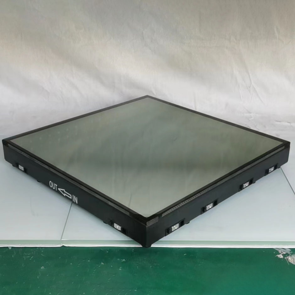 Botai Black and White Infinity Light up Interactive Game Grid Magnetic 3d Led Dance Dancing Mirror Floor Panel for Wedding