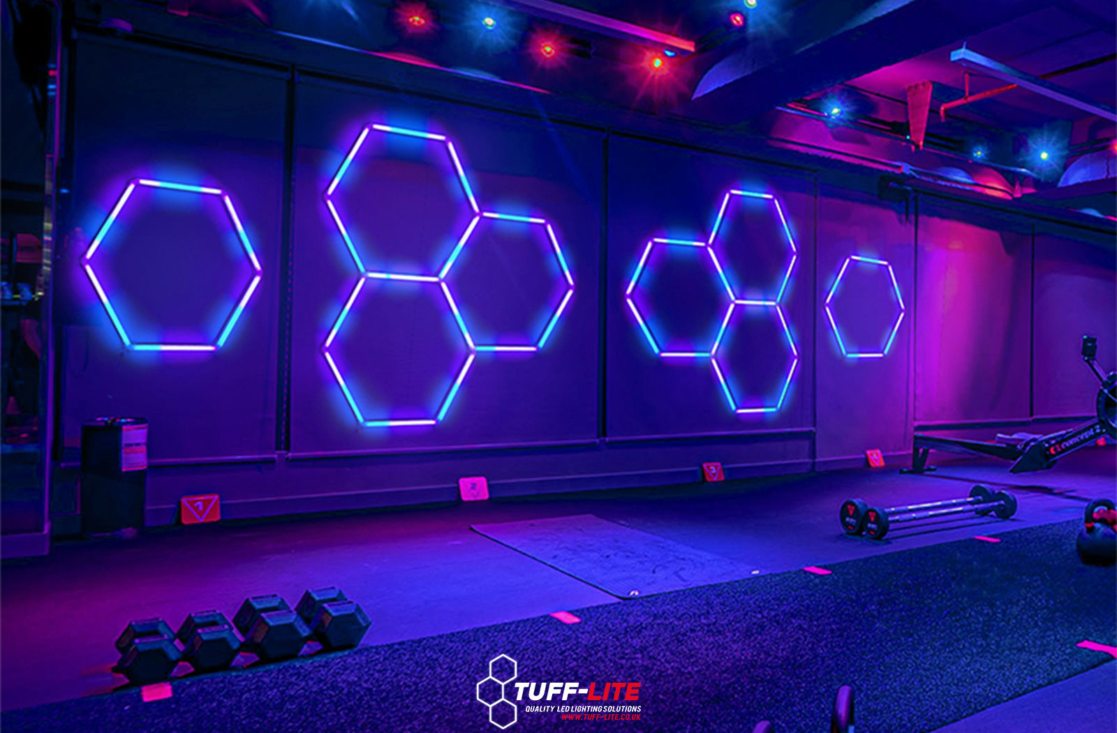 Hight Quality Hex Lights Wholesale Hexagonal Led Hexagon Ceiling Light Rgb Lights For Decoration