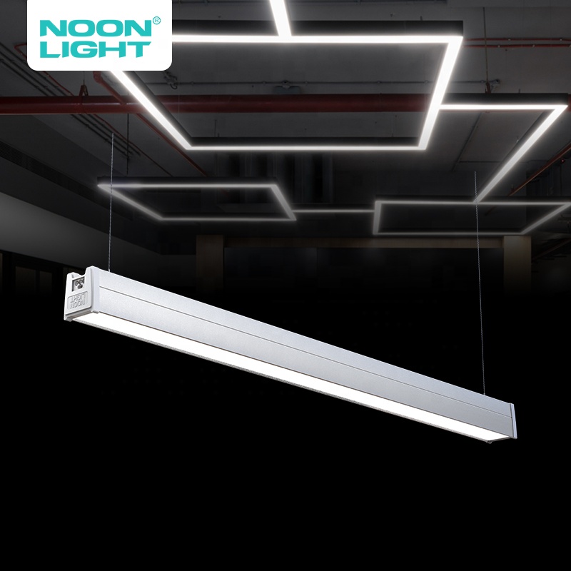Industrial Linkable LED Linear Trunking Light Warehouse Factory Lighting Continuous Modular Linear