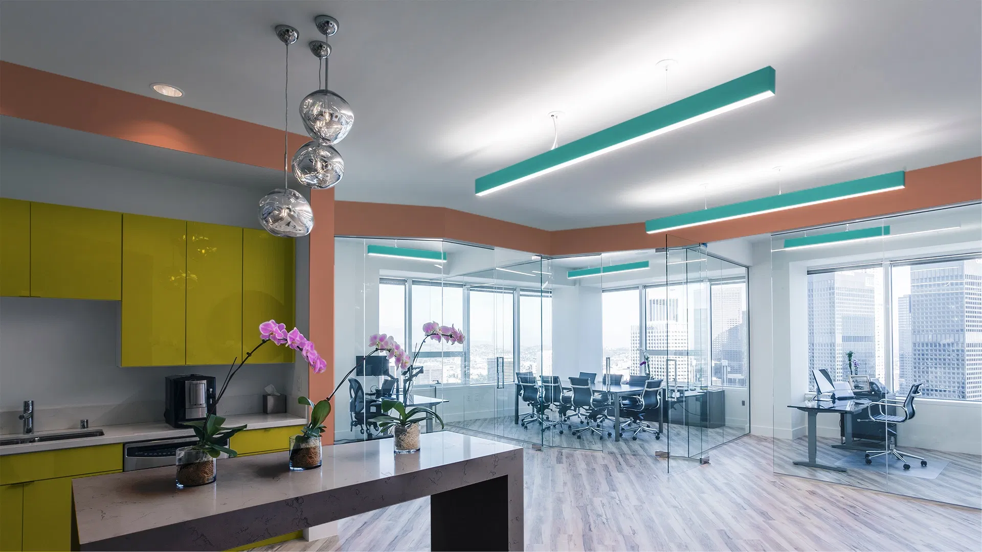 Linkable 40W Pendant Light with ETL Certificate for Commercial Linear Light