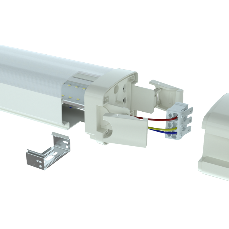 Saa Certified Led vapor Tight Linear Shop Lights 2ft Weatherproof Profile Waterproof Luminaire Warehouse Tunnel Bathroom Fitting