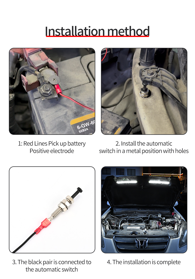 Car Engine Bay LED Light 13