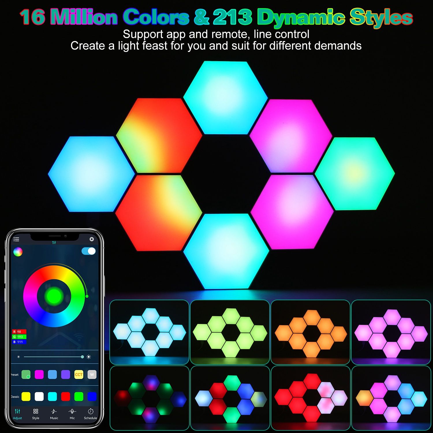 Hexagon Light View 2