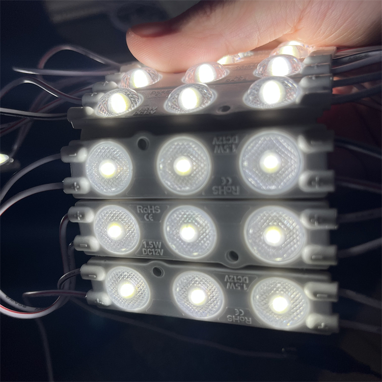 DC 12V 24V 3 Leds SMD Ip65 Modulo Waterproof 1.5W Outdoor 2835 LED Module Light Box Injection