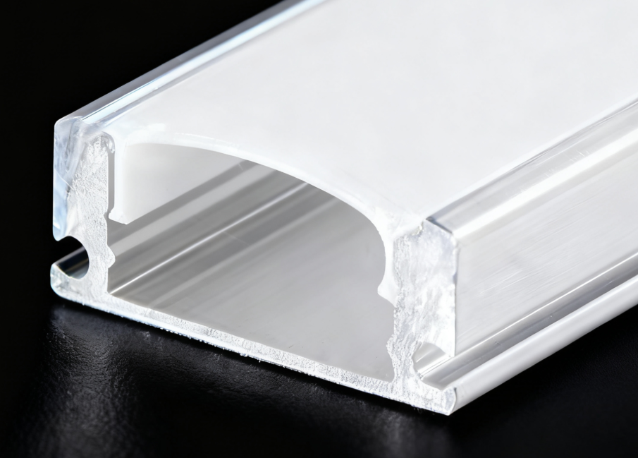 17*7mm Anodizing LED Aluminum Profile Linear Light Square Aluminum Alloy 6000K Daylight Alert Ceiling Light 6000 Series Ra80