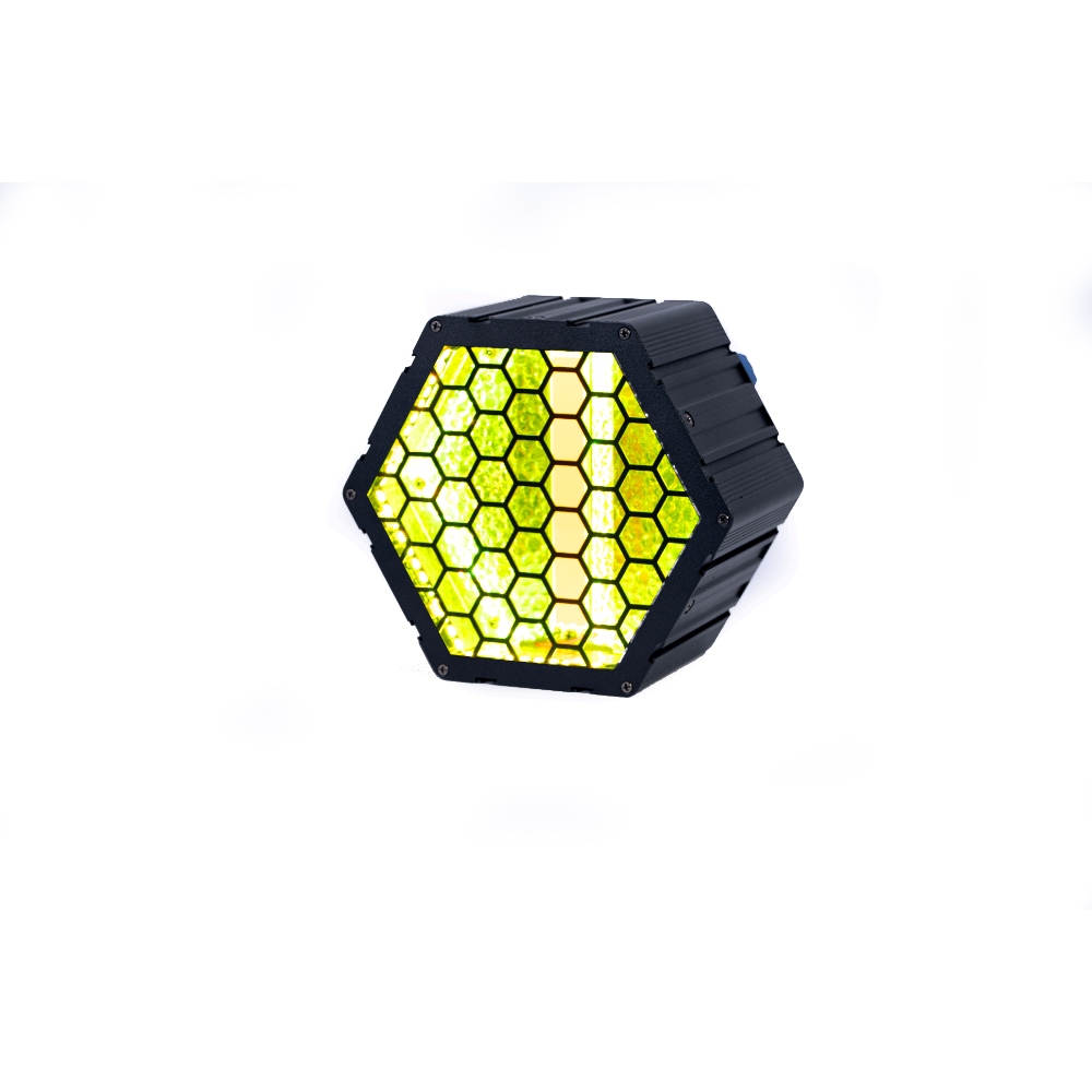 High Quality 250W LED Single Retro Light Hexagonal Honeycomb COB Stage Light RGBW Vintage Effect Light Bar Club Disco DMX512