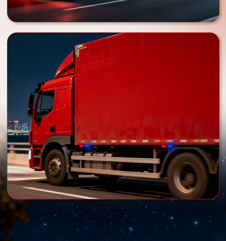New LED Side Marker Light Ultra-thin Light 10LED Truck Side Grid Light 12-24V Car Strobe Lamp Yellow Blue Red