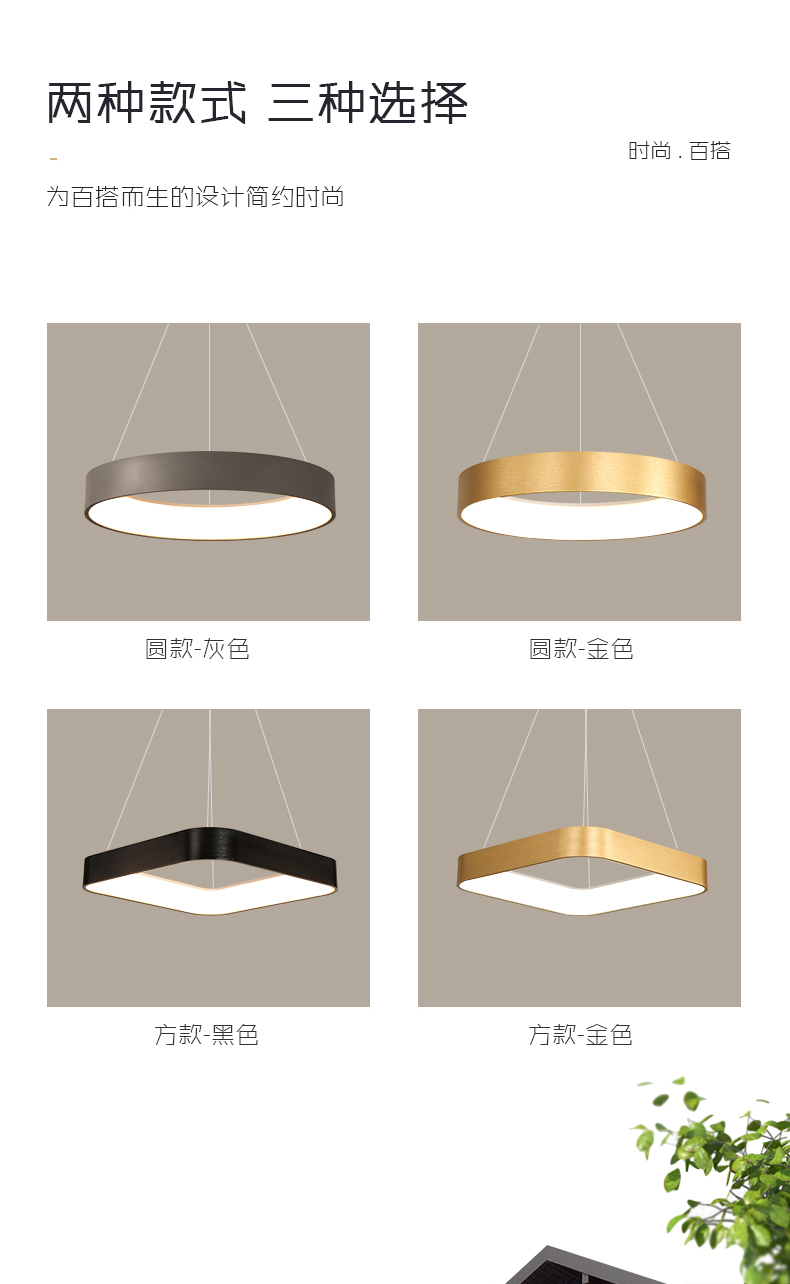 LED Pendant Light Detail 3