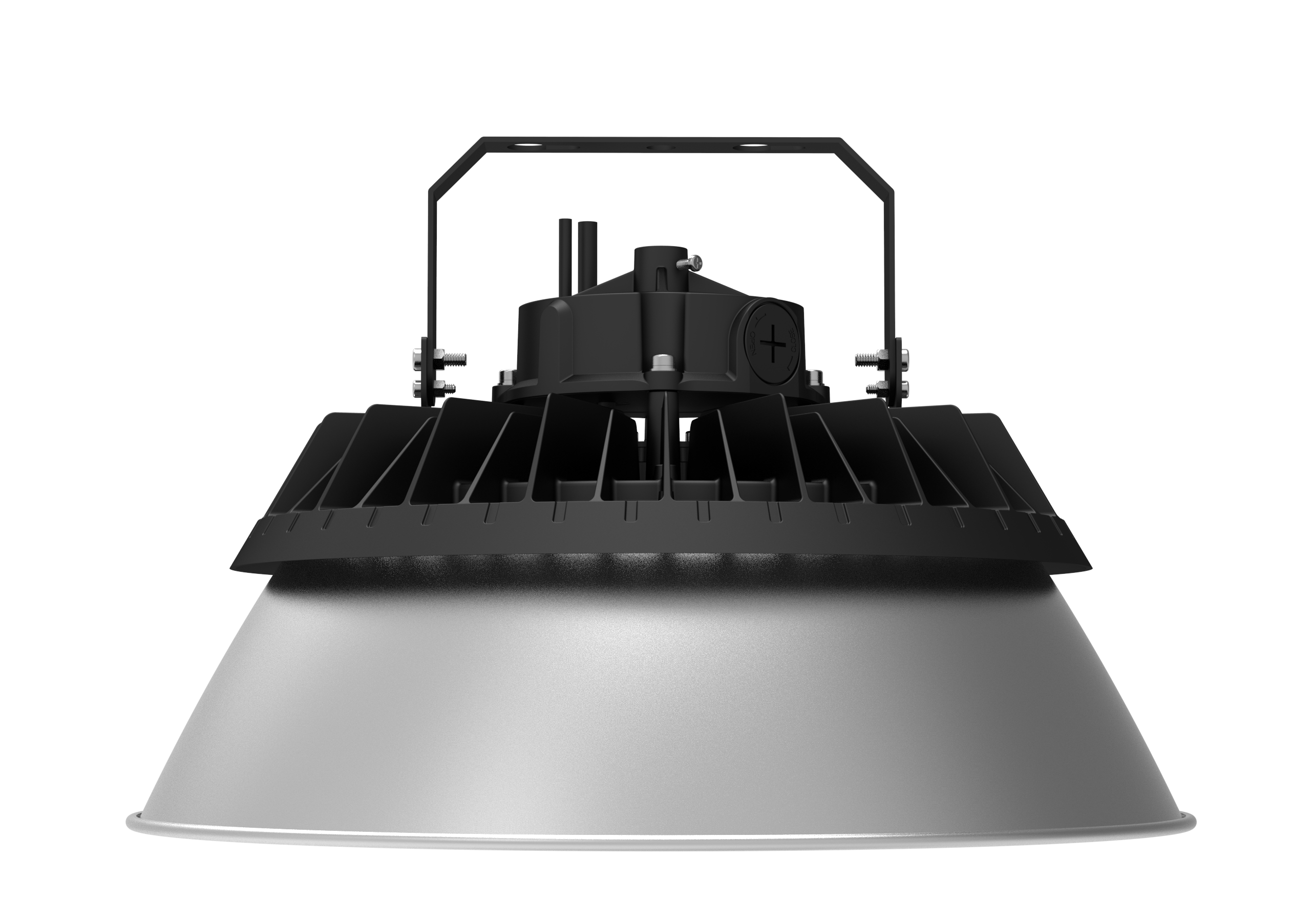 High Efficiency Optimized Microwave Induction System 100W 150W 200W 300W UFO LED High Bay Light for Garage Workshop