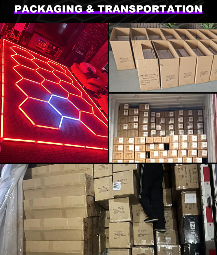 RGB Hexagon Light 11