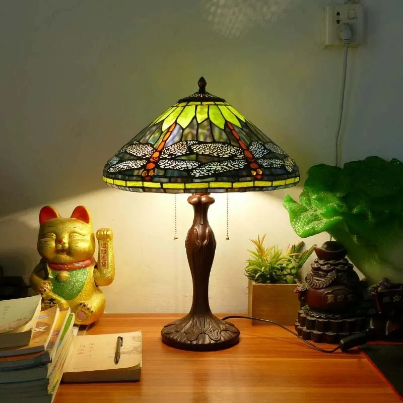 Tiffany Lamp Detail 1