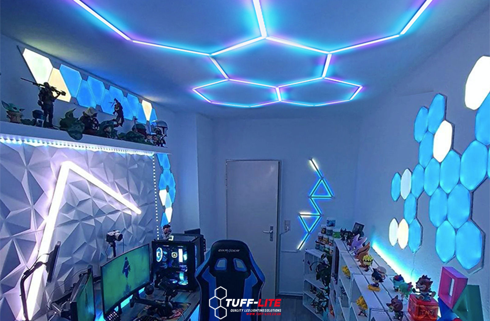 Wholesale Large Event Lighting Rgb Hexagonal Aluminum Tube Lights Rgb Color Tube Rgb Led Light Tube