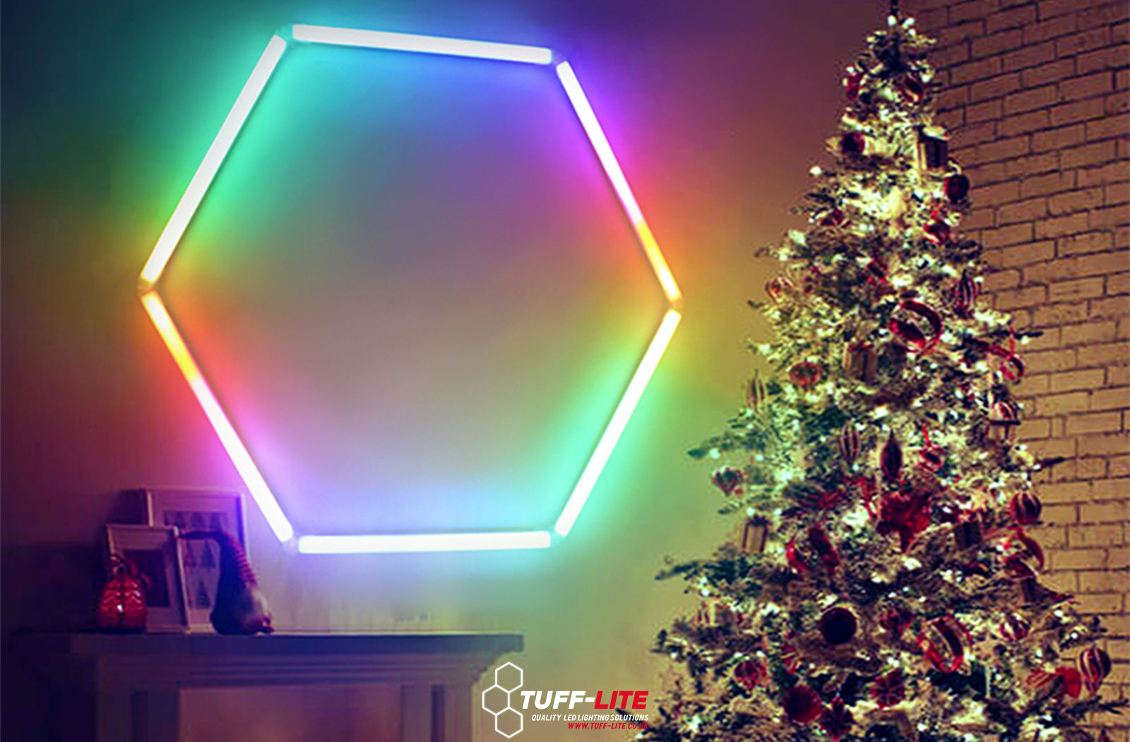 Wholesale Large Event Lighting Rgb Hexagonal Aluminum Tube Lights Rgb Color Tube Rgb Led Light Tube