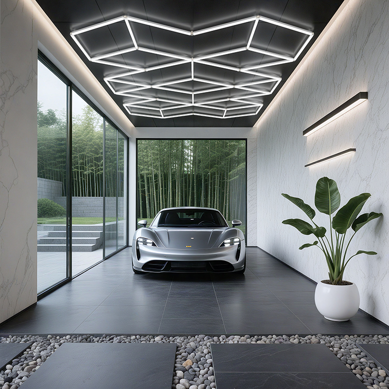 Customized LED Light Working Light High-end Hanging Detailing Led Lamp Modern Ceiling Garage Lights