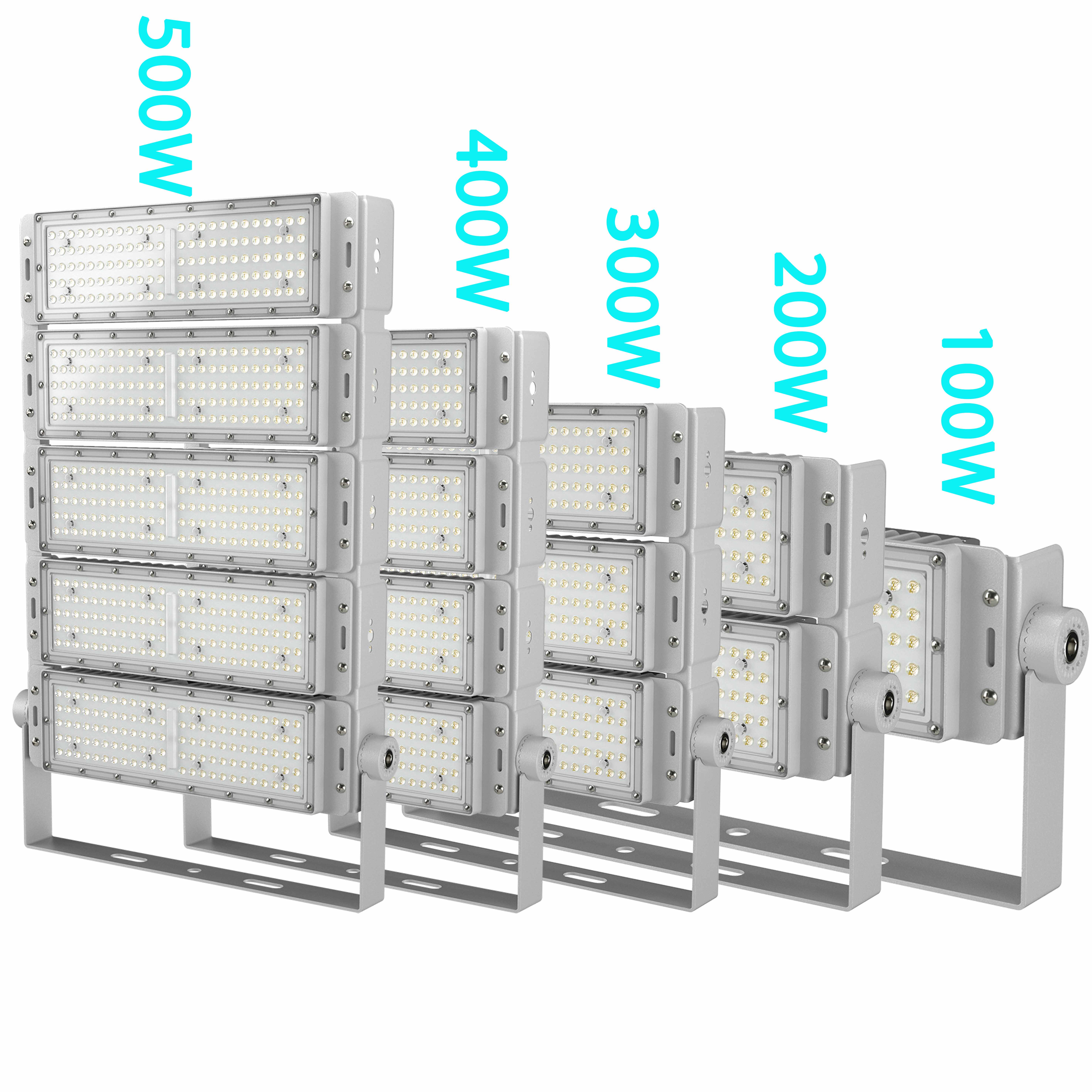 Outdoor Waterproof IP65 Modular 50W 100W 150W 200W 250W 300W 400W 500W Led Tunnel Light LED Flood Light
