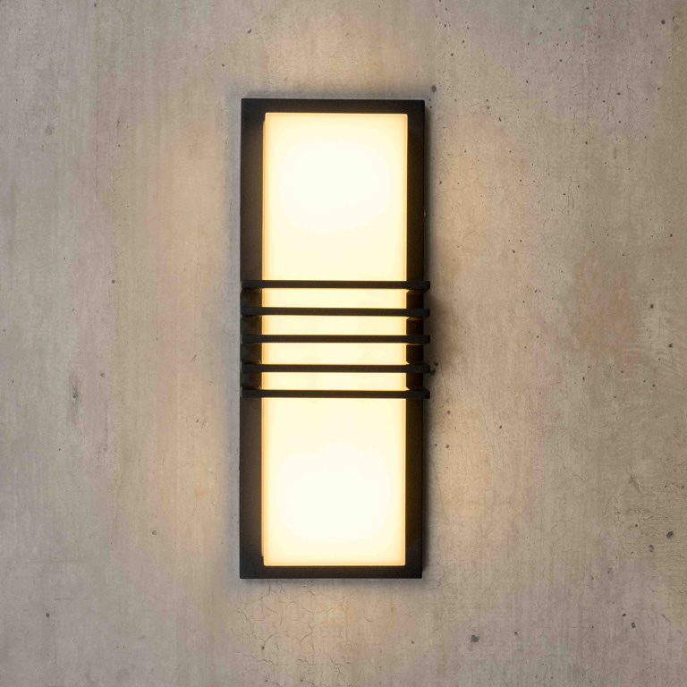 Outdoor Waterproof Aluminum Square LED Porch Lights Modern Nordic Garden Exterior Lighting Wall-Mounted