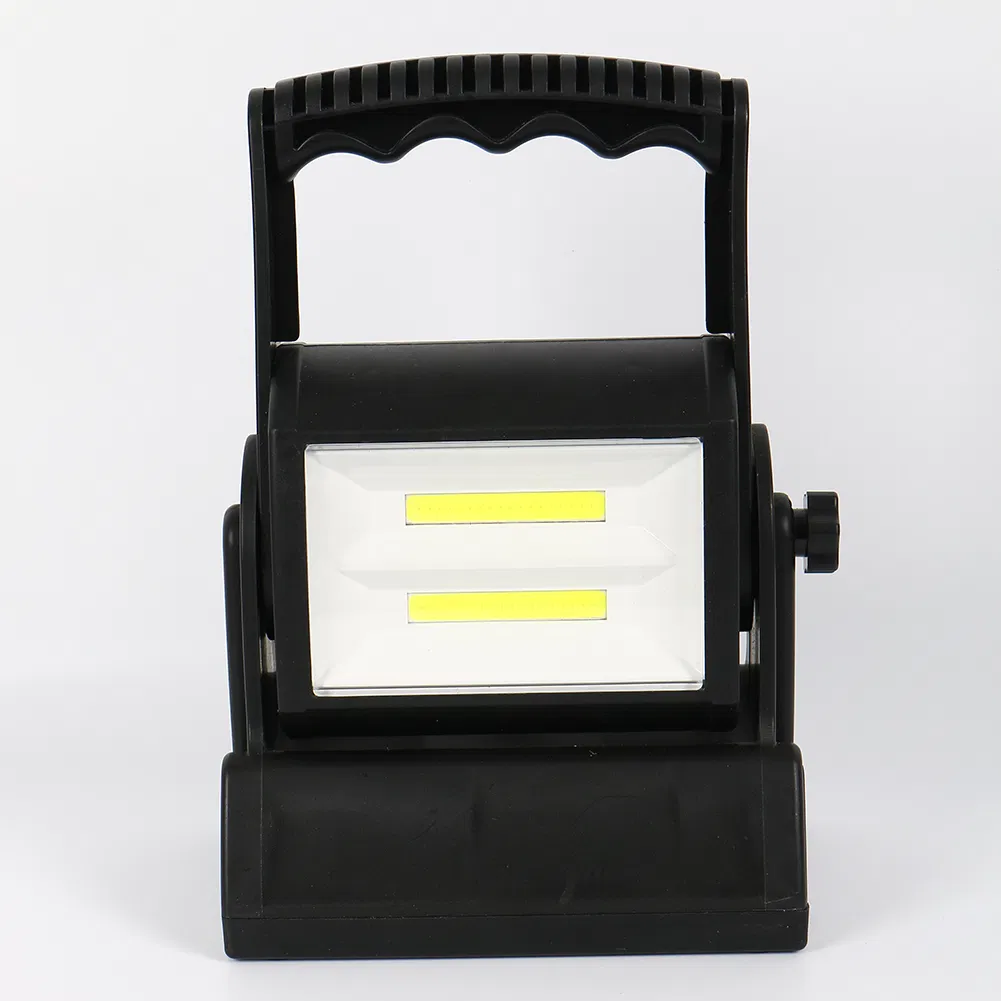 Ningbo Yichen Hot-Selling Portable Inspection 2 COB Work Light Operated by 3xd Batteries