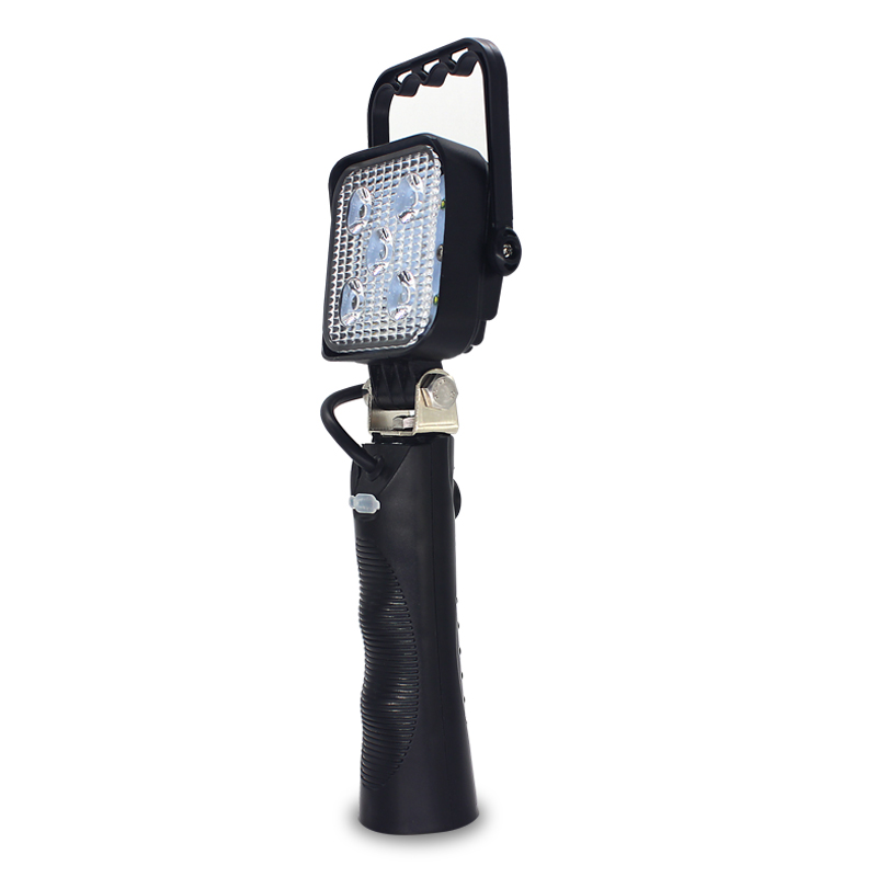 Handheld Rechargeable LED Work Light with 3 Operating Modes - 12v 24v - Cordless Design - Lithium Battery Powered