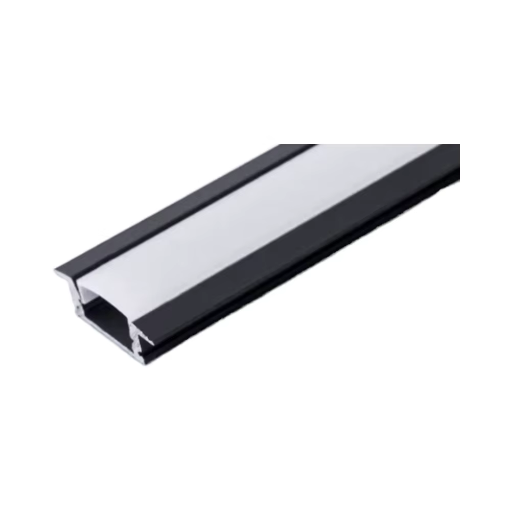 17*7mm Anodizing LED Aluminum Profile Linear Light Square Aluminum Alloy 6000K Daylight Alert Ceiling Light 6000 Series Ra80