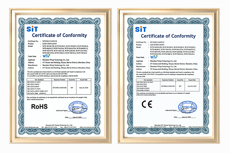 Certification Documents