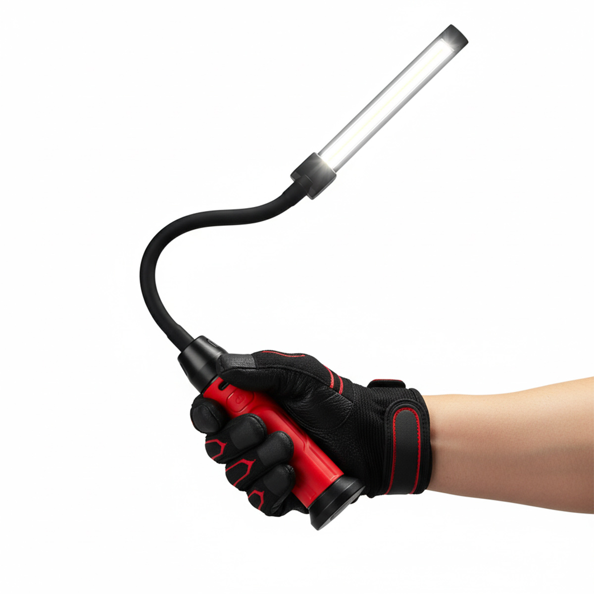 Flexible Under Hood Work Light Magnetic Base LED Work Light Rechargeable Auto Mechanic Work Light Bright Inspection