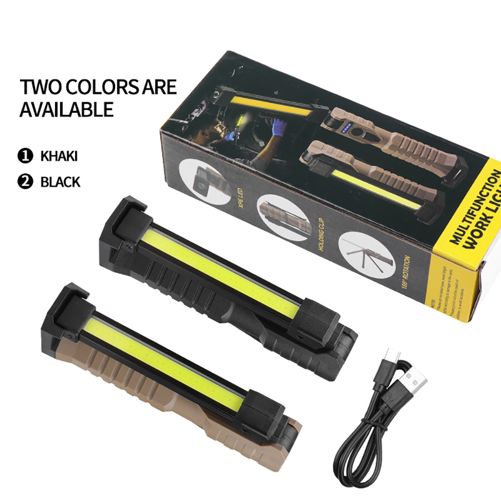 Rechargeable Mechanic Light Underhood Work Light with Magnet, Cordless Car Hood Light for Inspection, Workshop, Emergency