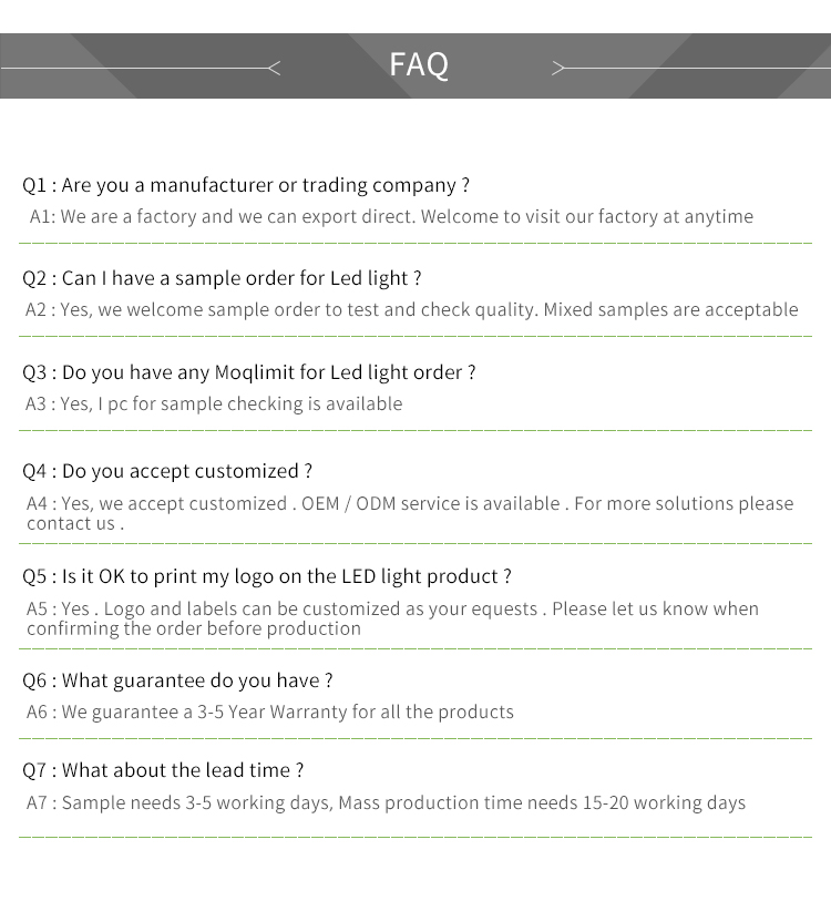 FAQ info