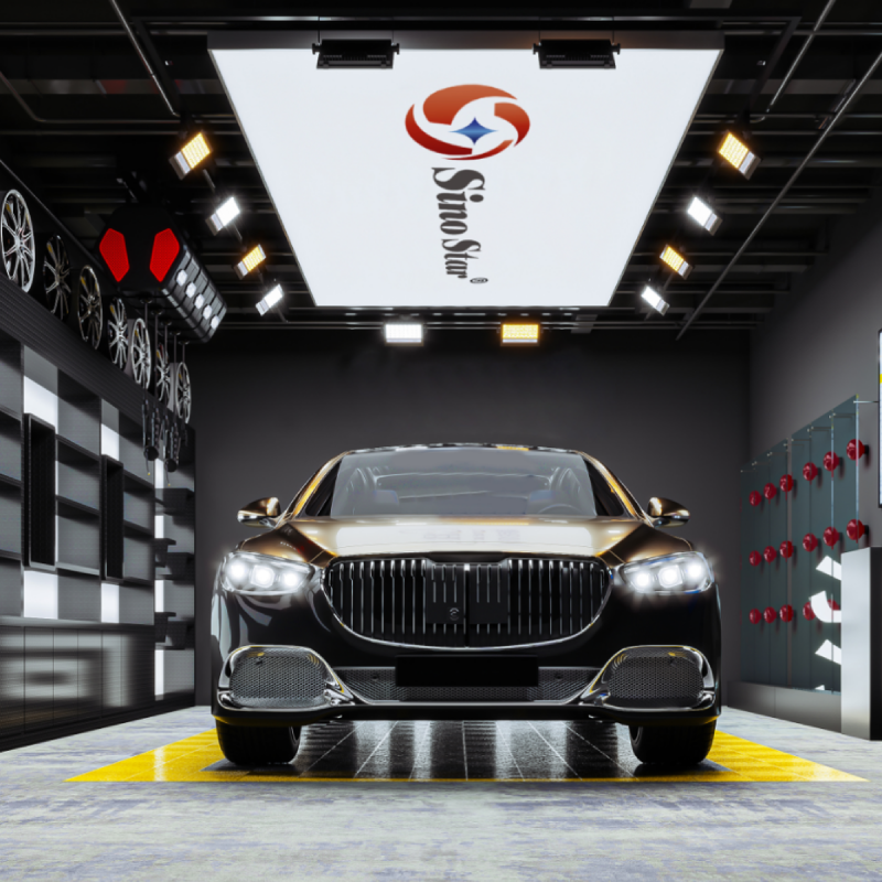 1.8*3.39M Professional Auto Detailing Workshop Led Light Soft Box Soft Flim LED Light Panel Lights