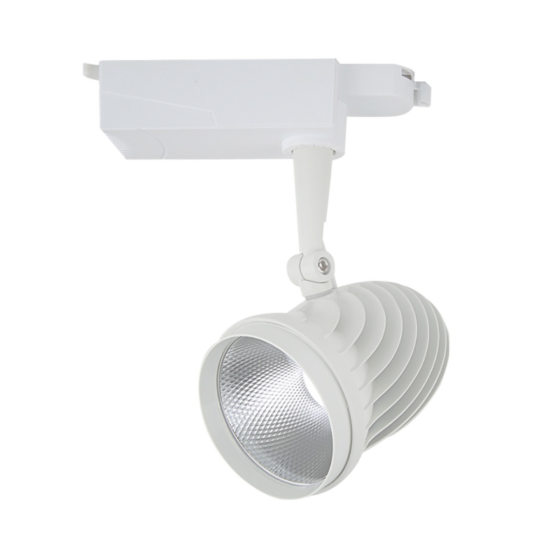 Wiscoon 48V Low Voltage Dimmable Magnet Track Spotlight Lighting System Magnetic LED Wall Track Light for Showroom Shop Lighting