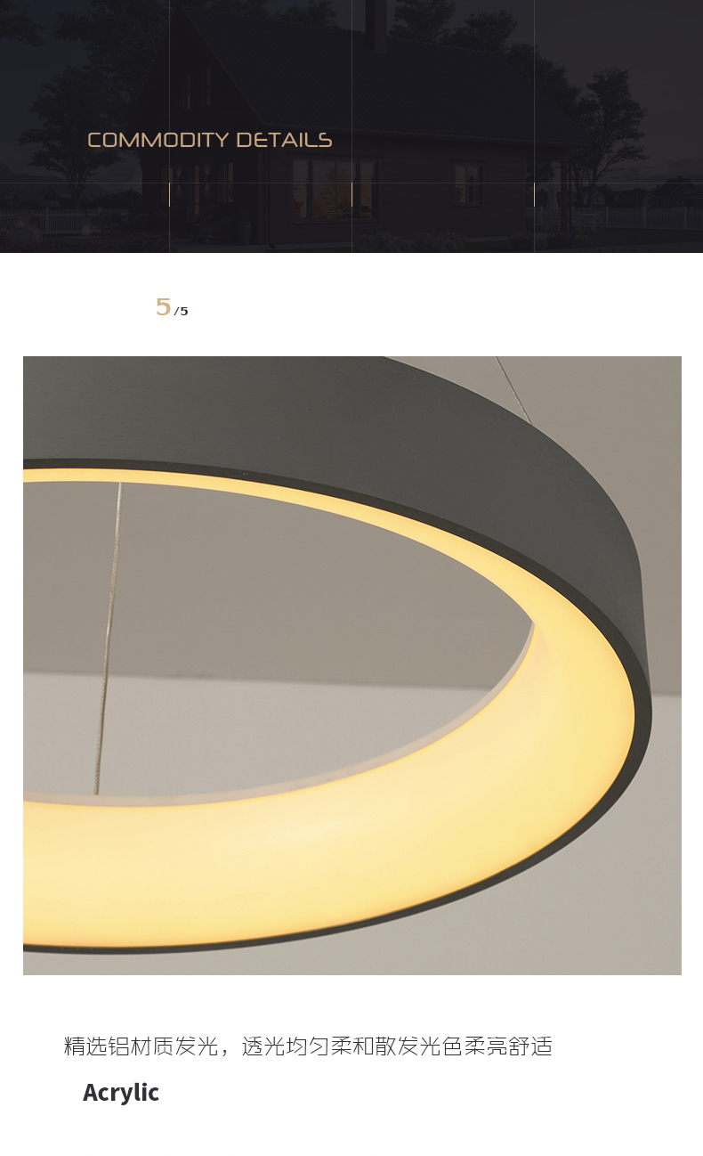 LED Pendant Light Detail 15
