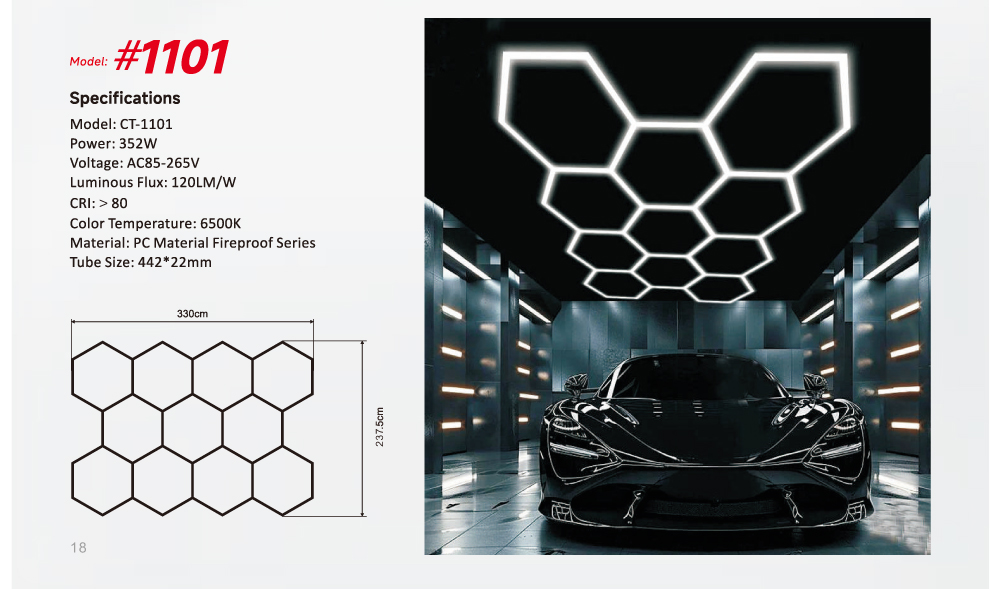 Hexagon Light View 18