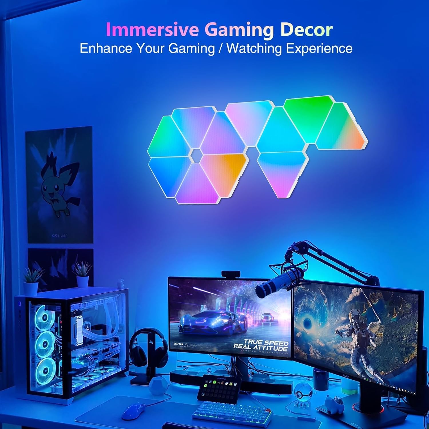 LED Triangle Lights