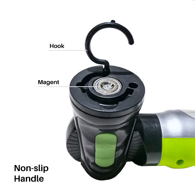 2000LM Magnetic Underhood Work Light with Stand 8000mAh Rechargeable COB LED Mechanic Light Portable Cordless Job Site Lighting