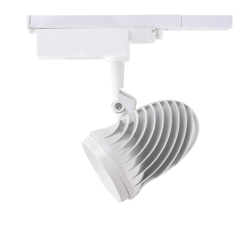 Wiscoon 48V Low Voltage Dimmable Magnet Track Spotlight Lighting System Magnetic LED Wall Track Light for Showroom Shop Lighting