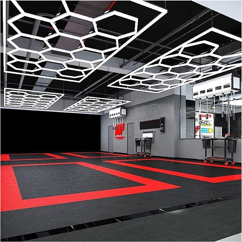 Boboidol Manufacturer Customized Honeycomb Wall Ceiling Light Hexagon Lights Garage Hex Hexagonal Led Lights
