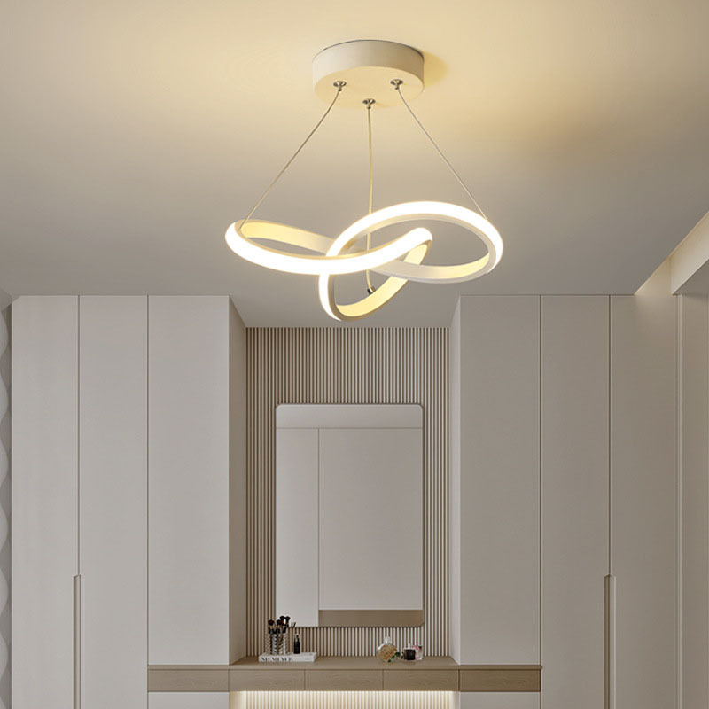 Modern Minimalist Irregular Led Pendant Lamp Creative Small Pendant Light for Entryway, Corridor, and Balcony Simple Chandelier
