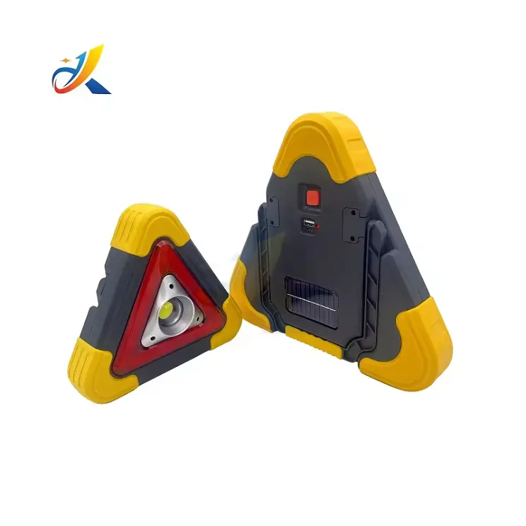 Waterproof Car Warning Lights Triangle Warning Light Portable Traffic Light