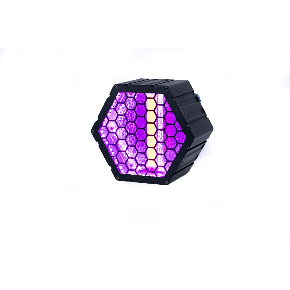 High Quality 250W LED Single Retro Light Hexagonal Honeycomb COB Stage Light RGBW Vintage Effect Light Bar Club Disco DMX512