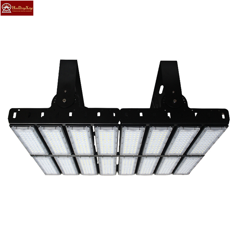 Adjustable 100w-1000w LED Tunnel Light Modular Bright Outdoor Stadium Project Lighting IP65 AC Power Supply