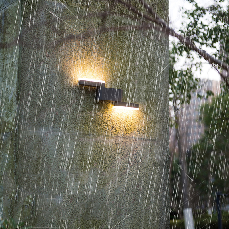 Post-modern Creative Art Swivel Wall Wash Lamp Indoor And Outdoor Waterproof Wall Lamp Led Wall Lamps For Garden