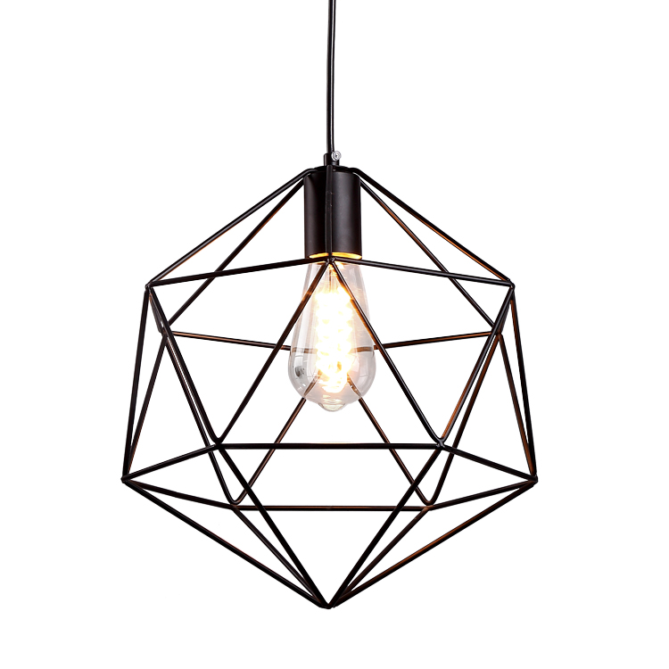 Geometric Polygon Loft Pendant Light 4