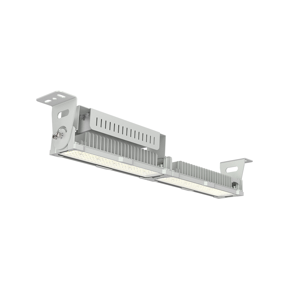 IP67 anti dust Commercial Industrial 150w LED Ceiling Linear Light for Workshop Warehouse Tunnel with tempering glass