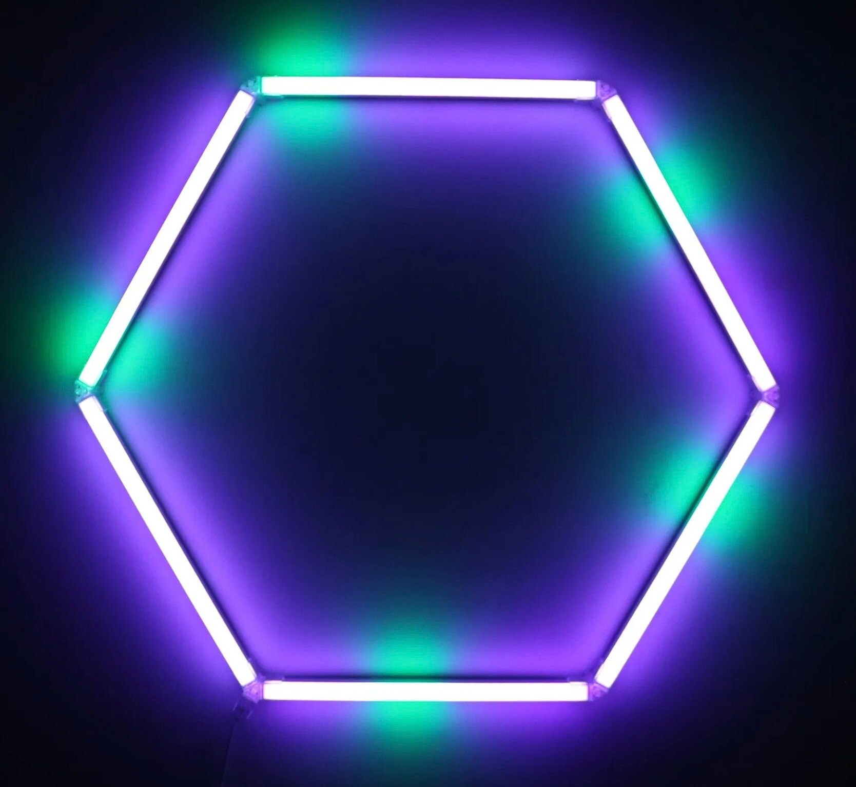 Hexagon Lighting Led Showroom Supermarket Shop Barber Night Club Light Hex Rgb Lights For Decoration