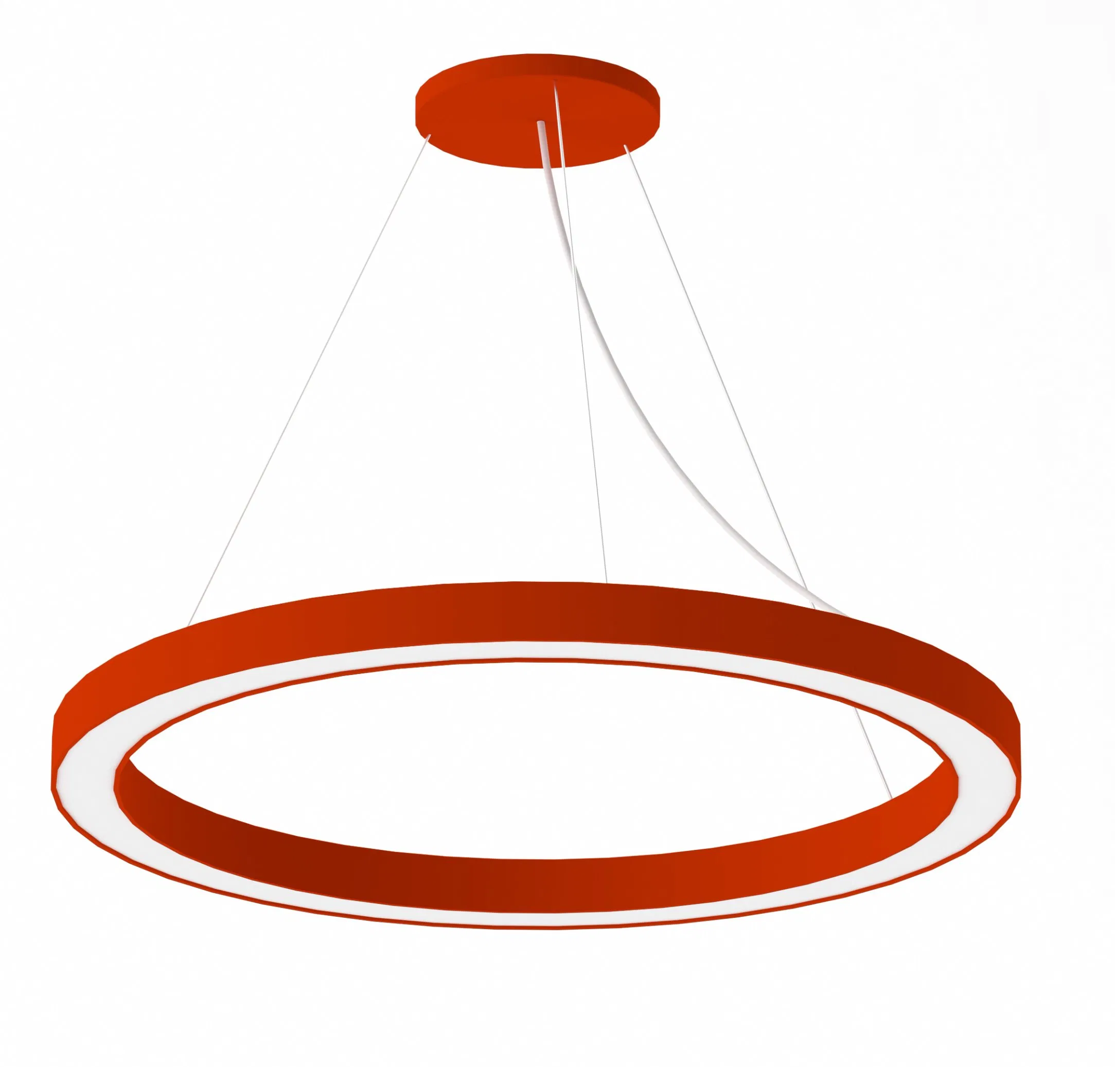 60W Aluminum LED Circular Light for Hotel Room Soft Atmosphere Lighting