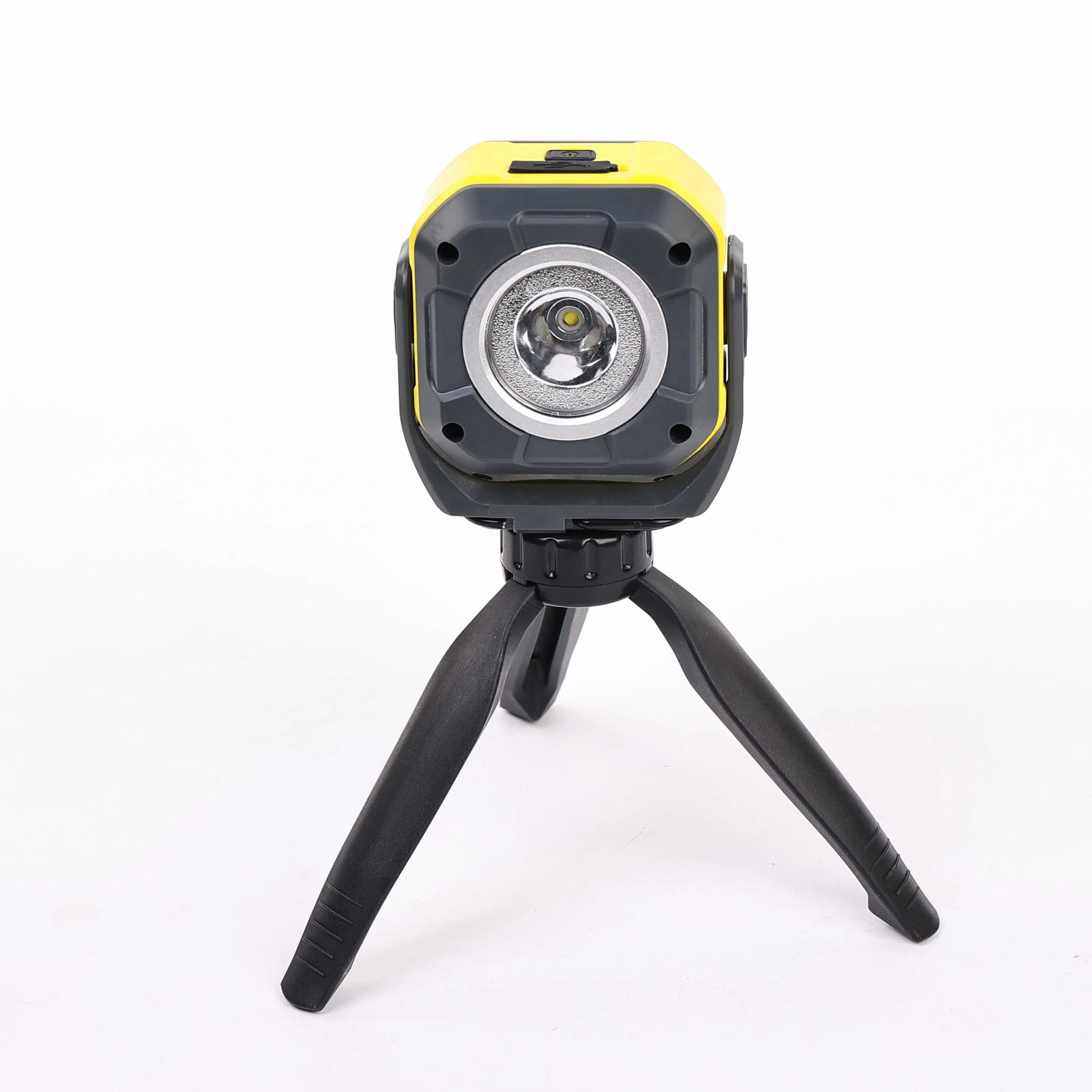10W Portable Spotlight Rechargeable Waterproof Magnet Base Power Bank LED Work Light for Portable Outdoor Work Light Inspection High Power Work Light