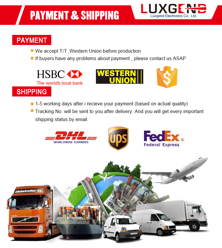 Payment and Shipping