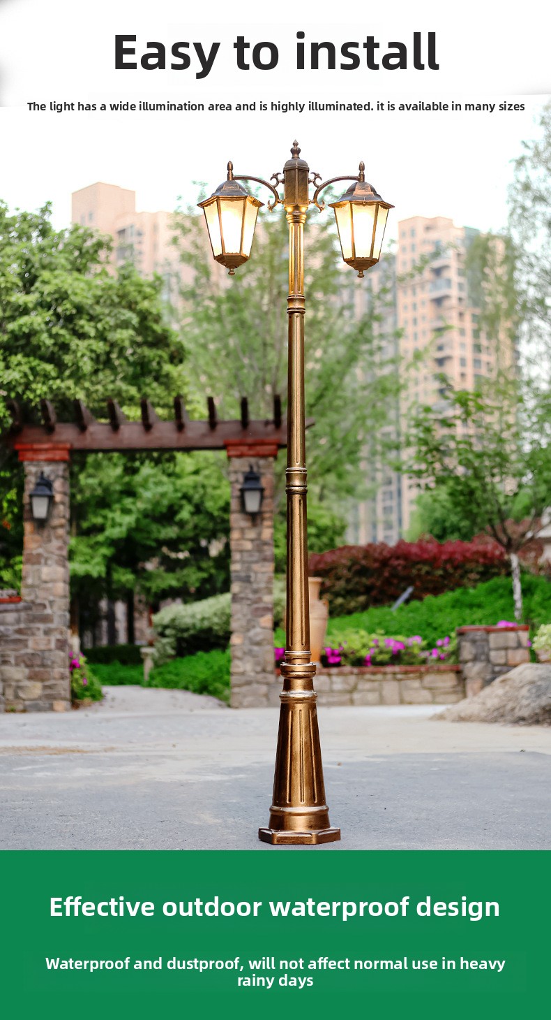 Antique Street Lamp View 2
